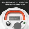 Steam Cleaner High Temperature Sterilization Cleaning Machine with 1L Water Tank 220V EU Plug(Orange)