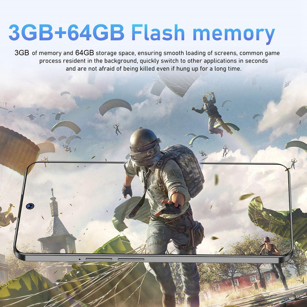 U32 / C20 Pro 5G, 3GB+64GB, 6.6 inch Screen, Face Identification, Android 10.0 MTK6737 Quad Core, Network: 4G, OTG, Dual SIM(Blue)