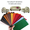 10x20cm Self-Adhesive PU Leather Patch Sticker Sofa Seat Small Hole Repair Patch(Deep Coffee)