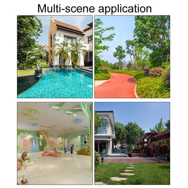 Landscape Craft Rotating Windmill Ornament Outdoor Rustic Garden Decoration Inserts(Blue)