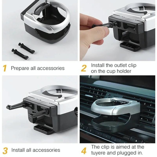 Outlet Car Drink Holder(Red)