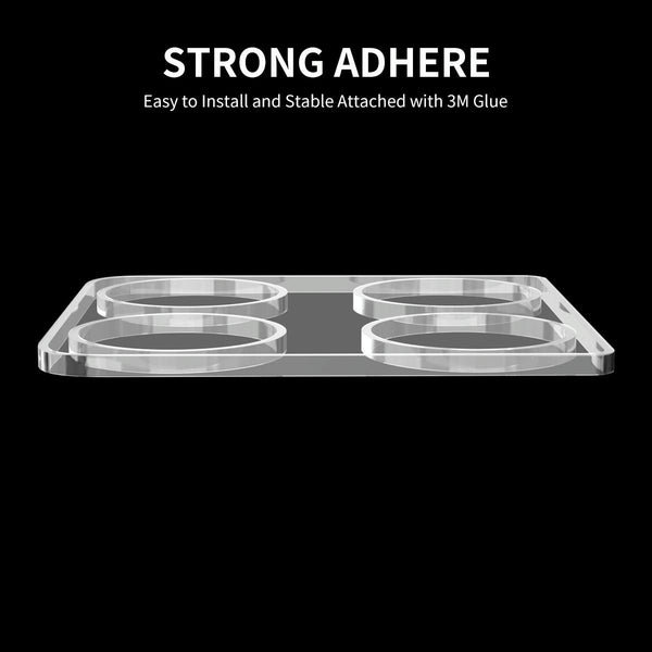 For OnePlus 10T / Ace Pro 5G 2pcs ENKAY Hat-Prince 9H Rear Camera Lens Tempered Glass Film