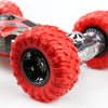 675E 1:16 2.4GHz Double-sided Twisted Off-road Four-wheel Drive Climbing Remote Control Children Toy Car, Size: 33cm(Red)