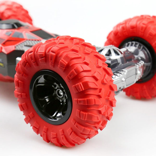 675E 1:16 2.4GHz Double-sided Twisted Off-road Four-wheel Drive Climbing Remote Control Children Toy Car, Size: 33cm(Red)