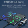 SC03 76W Output PD / QC3.0 Fast Charge Extended Car Charger