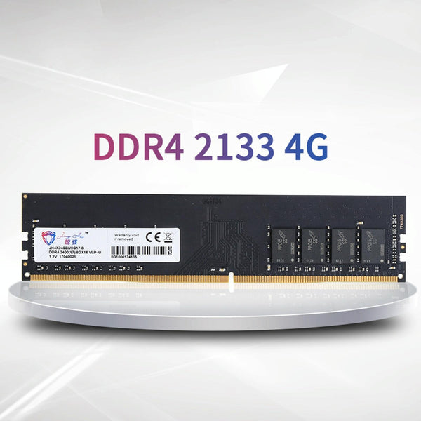 JingHai DDR4 4G Low Pressure Version 1.2V Desktop RAM(2400MHz)