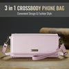 CaseMe Me30 Multi Functional Diagonal Cross Bag Phone Case(Pink)