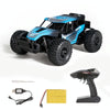 HELIWAY DM-1801 2.4GHz Four-way Remote Vehicle Toy Car with Remote Control(Blue)