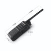 1 Pair RETEVIS RT17 2W 16CHS FRS Two Way Radio Handheld Walkie Talkie, US Plug(Black)