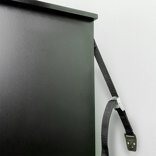 2pcs TV And Furniture Anti Tip Straps Baby Safety Lock Protection 2.5x80cm(Silver)