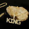 1010401701 King Exaggerated Hip Hop Style Necklace Collarbone Chains