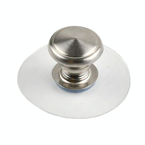 Hole-free Wardrobe Handles Drawer Glass Door Adhesive Household Round Handle, Spec: I