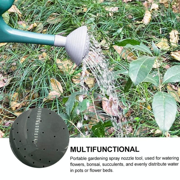 9 x 6.5cm Agricultural Plastic Watering Sprinkler Nozzle Small Spraying Nursery Gardening Tools(Gray)