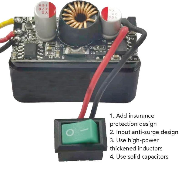 H507 Driving Recorder OBD Step-down Line Car ACC Three-Core Power Cord 12/24V To 5V 3A Low Pressure Protection Line, Specification: Micro Right Elbow