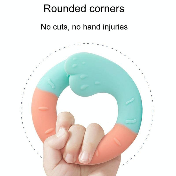 Wave Anti-Feeding Childrens Teether Baby Teething Teether Silicone Toys, Model: Cloud