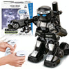 777-615 Battle RC Robot 2.4G Body Sense Remote Control Toys For Kids Gift Toy Model Mini Smart Robot Battle Toys For Boys(White)