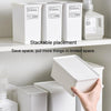 Household Laundry Detergent Storage Box Small Things Storage Organizer With Dust Cover, Specification: Medium