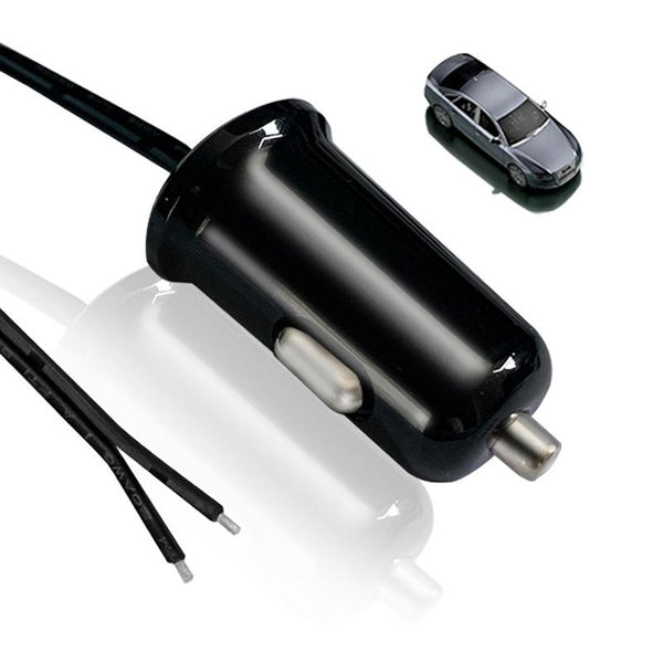 35cm 12V/24V Car Cigarette Lighter Automobile Universal Power Plug(Black)