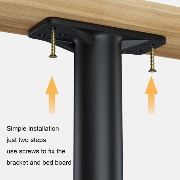 15cm Bed Board Support Weight-Bearing Bracket Bed Leg Support Foot Rest