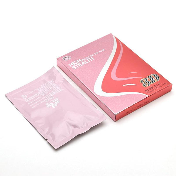 5 Sets Nose Beauty 3D Invisible Silicone Nose Pad Nose Bridge Booster(Black)