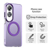 For OPPO A60 Global Candy Magsafe PC Hybrid TPU Phone Case(Purple)