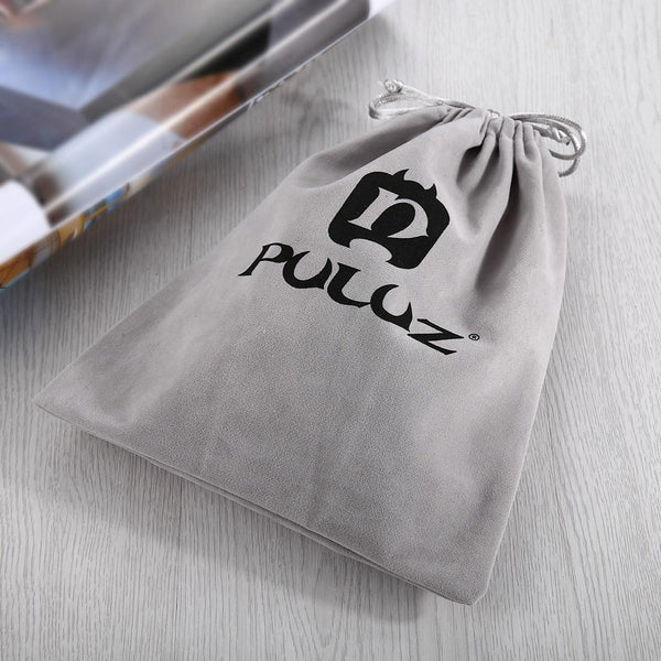 PULUZ Storage Bag with Stay Cord for GoPro, Insta360, DJI and Other Action Cameras Accessories(Grey)