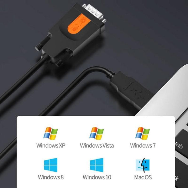 D.Y.TECH USB to DB9 RS232COM Serial Cable, Specification FT232 1.5m