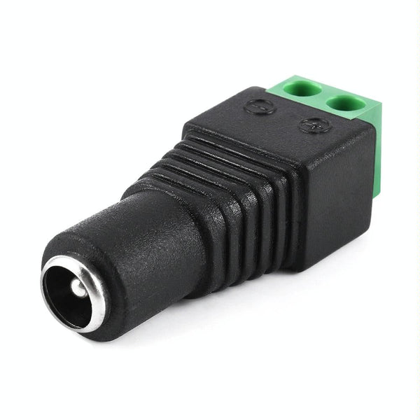 10 PCS CCTV DC Power Female Jack Connector