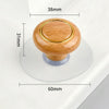 Hole-free Wardrobe Handles Drawer Glass Door Adhesive Household Round Handle, Spec: H