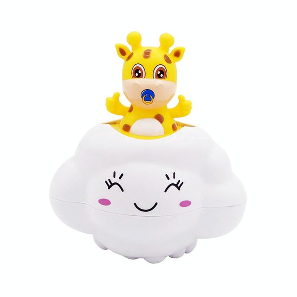 Fallow Deer Rain Cloud Children Baby Bathing Beach Play Toys(White)