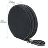 20 CD Disc Storage Case Leather Bag Heavy Duty CD/ DVD Wallet for Car, Home, Office and Travel(Black)