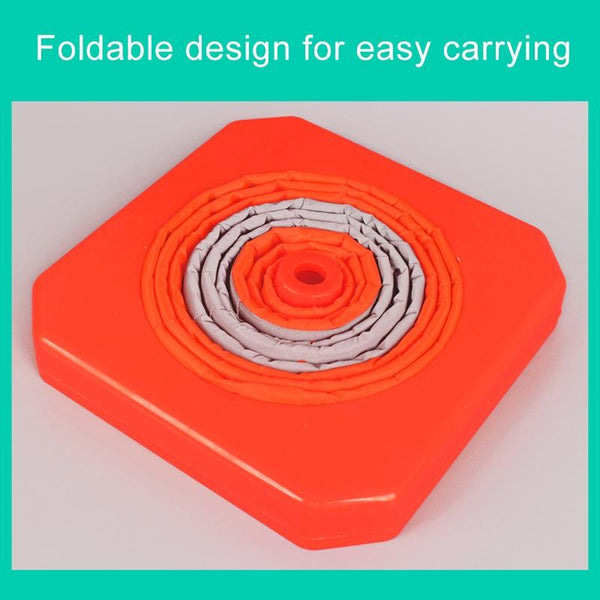 Lift Road Safety Road Cones with Warning Light Height: 70cm