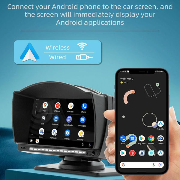 B5540 4.7 inch Allwinner Melis F133 Car MP5 Player, Support iOS CarPlay / Android Auto / BT / USB / FM