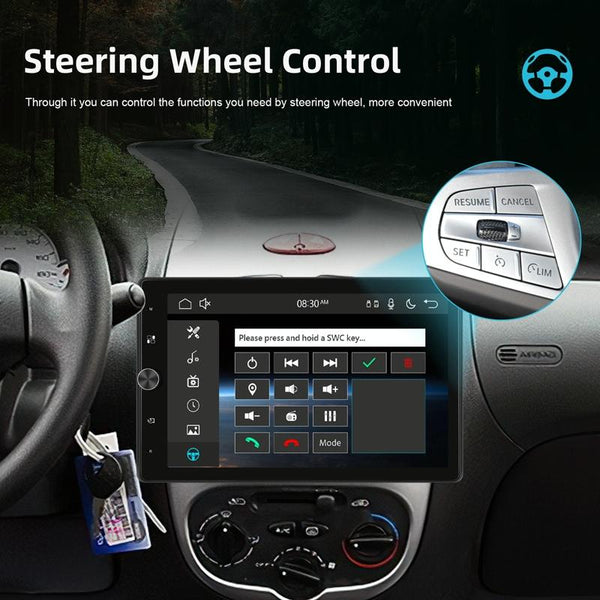 10.4 Inch MP5 Single Butt Vertical Screen Manual Rotation Android Navigation With Wireless Carplay Backup Camera(Standard)