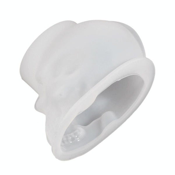 DIY Epoxy Candle Skull Keychain Pendant Silicone Mold Halloween Ornaments Mold, Spec: S