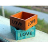 2PCS Plant Flower Flower Pot Flower Mini  Box,Random Color Delivery