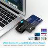 ROCKETEK CR310 USB 3.0 + TF Card + SD Card + SIM Card + Smart Card Multi-function Card Reader