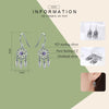 S925 Sterling Silver Temperament Earrings Hollow Earrings