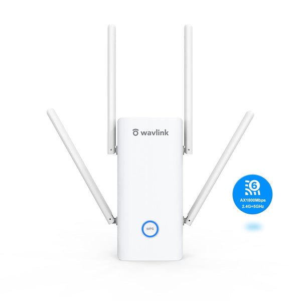 Wavlink AERIAL D4X AX1800Mbps Dual Frequency WiFi Signal Amplifier WiFi6 Extender(EU Plug)