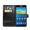 5.5-6.3 Inch Universal Crazy Horse Texture 360 Degree Rotating Carry Case with Holder & Card Slot for Galaxy Mega 6.3 / i9200(Black)