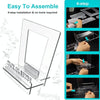 Acrylic Record Book Storage Display Stand(Transparent)