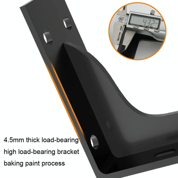 20 inch 50cm Triangle Support Frame Fixed Angle Iron(Black)