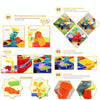 Outdoor Sandy Beach Table Toys Set for Kids(Dolphin and Square Table)