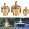 All Brass Flower Column Nozzle Inner Wire Garden Water Features Landscape Fountain Nozzle, Specification: DN50 2 inch
