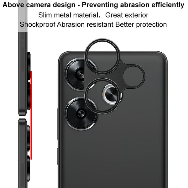 For Xiaomi POCO F6 IMAK Metal Camera Lens Protector Cover