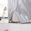Outdoor Air Conditioning Cover Waterproof Dust Cover Rainproof Cover,Size: M  86 x 30 x 56cm