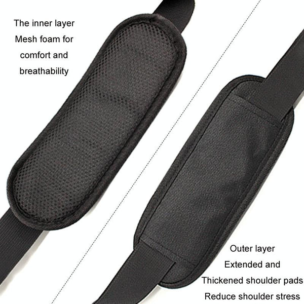 Household Lawn Mower Adjustable Fixed Straps, Specification: Black Metal Buckle
