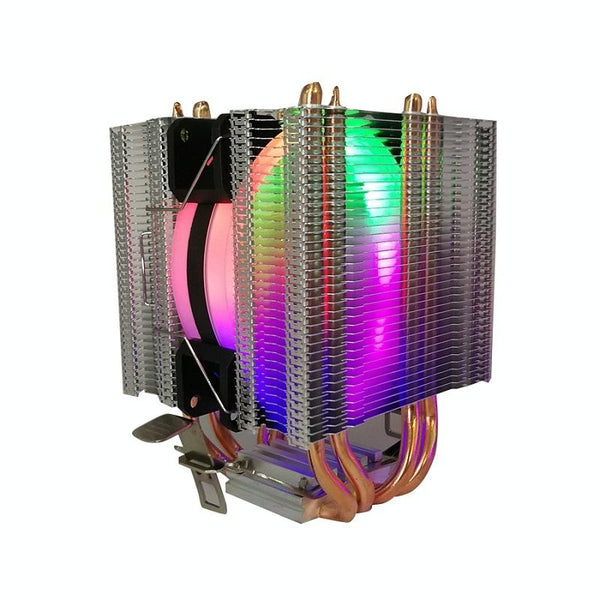 COOL STORM CT-4U-9cm Heat Pipe Dual-Tower CPU Radiator Copper Pipe 9 Cm Fan For Intel/AMD Platform Specification Aurora Single Fan 4 Line