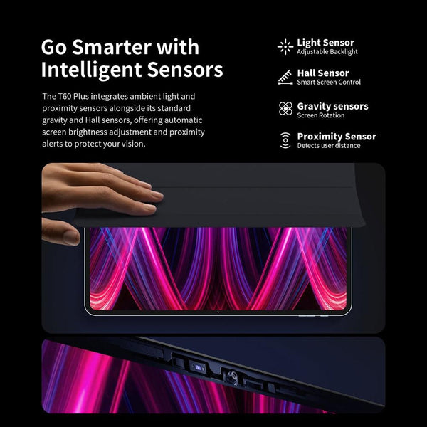 Teclast T60 Plus 4G LTE Tablet PC, 6GB+128GB, 12 inch Android 14 MediaTek Helio G88 Octa Core, Support Dual SIM