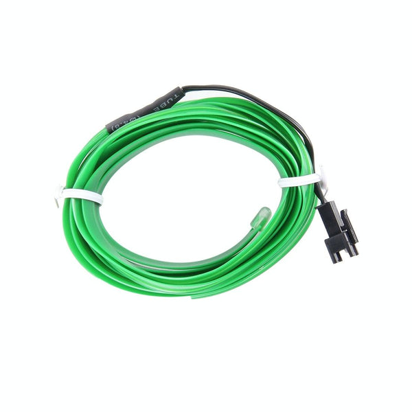 2M Cold Light Flexible LED Strip Light For Car Decoration(Green Light)